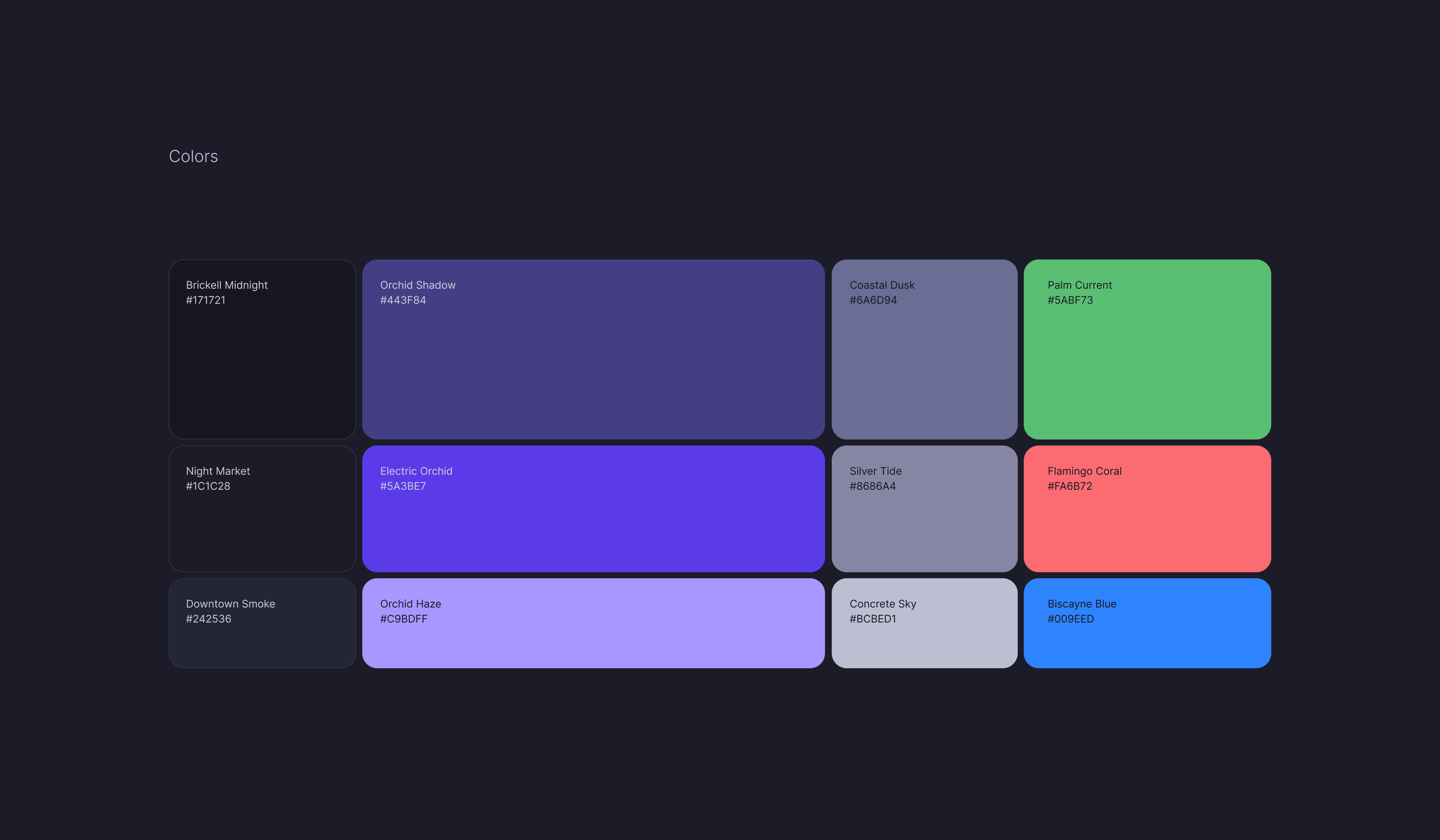 AEON – Colors AEON – Colors